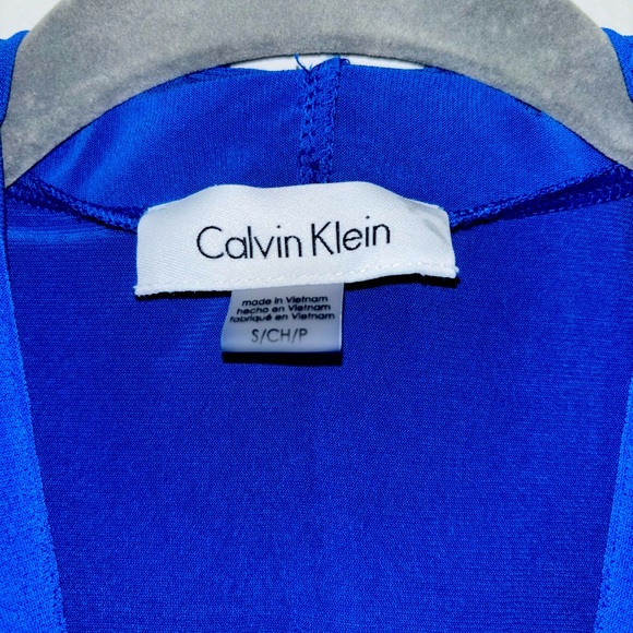 Calvin Klein Royal Blue Blouse - Picture 2 of 2